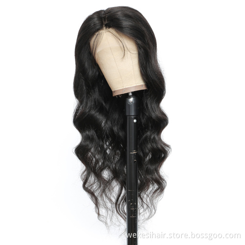 Cheap Wholesale Hair Wigs Human Lace Front Closure Body Wave Full Virgin Brazilian Cuticle Aligned Lace Closure Human Hair Wig